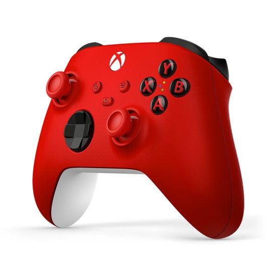 Microsoft Pulse Red Rouge Bluetooth/USB Manette de jeu Analogique/Numérique Xbox, Xbox One, Xbox Series S, Xbox Series X