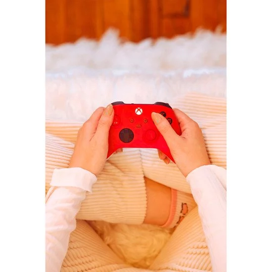 Microsoft Pulse Red Rouge Bluetooth/USB Manette de jeu Analogique/Numérique Xbox, Xbox One, Xbox Series S, Xbox Series X Microsoft Pulse Red Rouge Bluetooth/USB Manette de jeu Analogique/Numérique Xbox, Xbox One, Xbox Series S, Xbox Series X