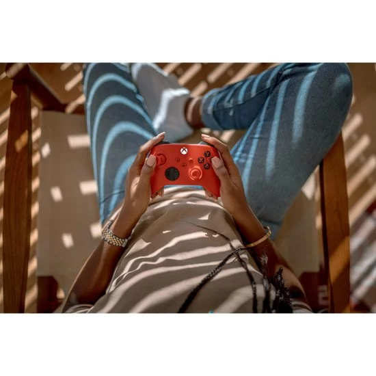 Microsoft Pulse Red Rouge Bluetooth/USB Manette de jeu Analogique/Numérique Xbox, Xbox One, Xbox Series S, Xbox Series X Microsoft Pulse Red Rouge Bluetooth/USB Manette de jeu Analogique/Numérique Xbox, Xbox One, Xbox Series S, Xbox Series X