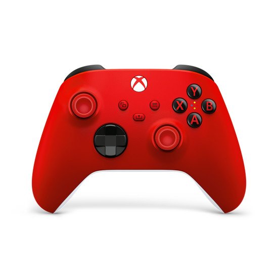 Microsoft Pulse Red Rouge Bluetooth/USB Manette de jeu Analogique/Numérique Xbox, Xbox One, Xbox Series S, Xbox Series X