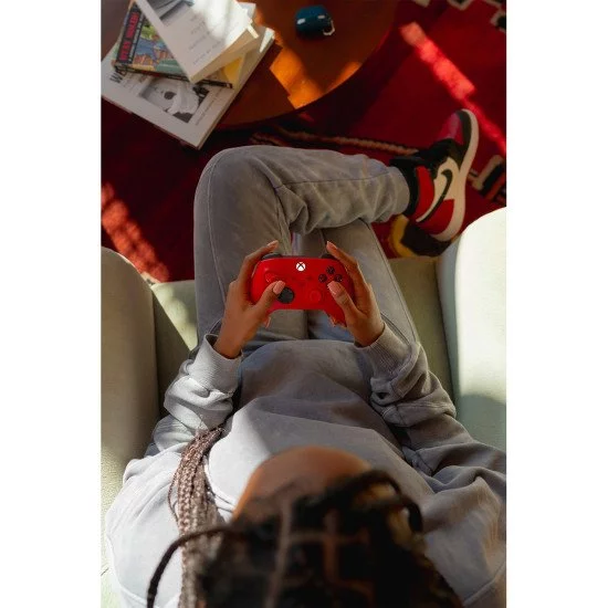 Microsoft Pulse Red Rouge Bluetooth/USB Manette de jeu Analogique/Numérique Xbox, Xbox One, Xbox Series S, Xbox Series X Microsoft Pulse Red Rouge Bluetooth/USB Manette de jeu Analogique/Numérique Xbox, Xbox One, Xbox Series S, Xbox Series X