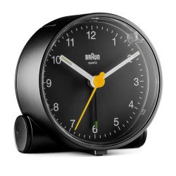 Braun BC01B Réveil à quartz Noir Braun BC01B Réveil à quartz Noir