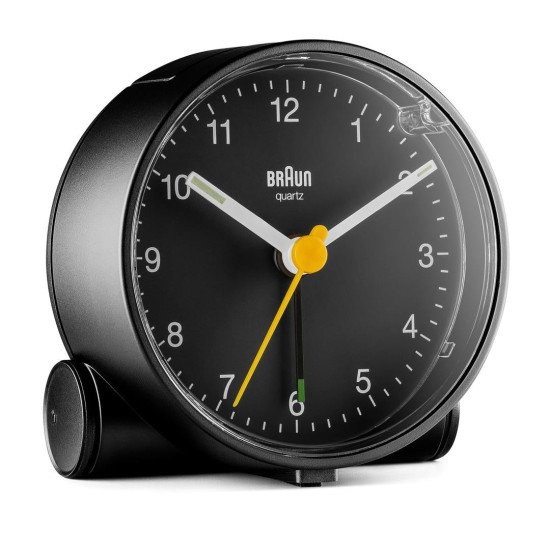 Braun BC01B Réveil à quartz Noir