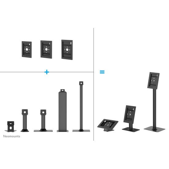 Neomounts WL15-601BL1 Boîtier de tablette - 10.9-11" | 25,4-27,9 cm - verrouillable
