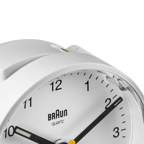Braun BC01W Réveil à quartz Blanc Braun BC01W Réveil à quartz Blanc