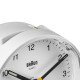 Braun BC01W Réveil à quartz Blanc