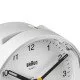 Braun BC01W Réveil à quartz Blanc Braun BC01W Réveil à quartz Blanc