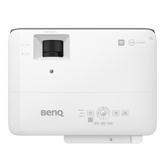 Benq TK700STi vidéo-projecteur Projecteur à focale courte 3000 ANSI lumens DLP 2160p (3840x2160) Compatibilité 3D Blanc