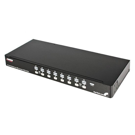 StarTech.com Commutateur KVM PS/2 USB 16 ports 1U empilables sur rack avec OSD