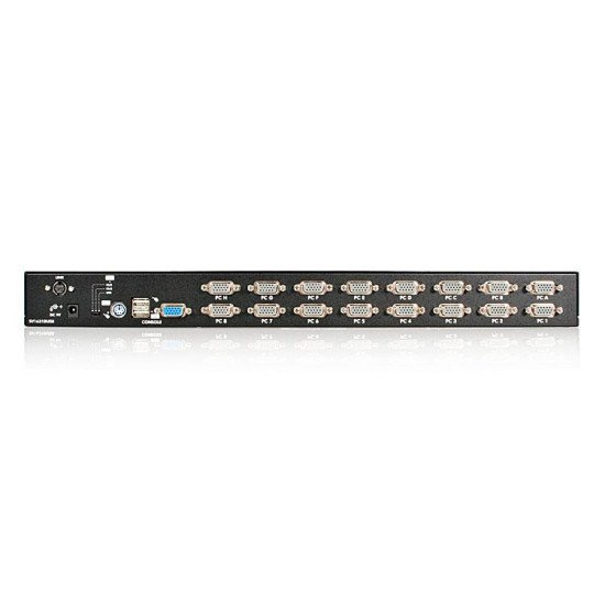 StarTech.com Commutateur KVM PS/2 USB 16 ports 1U empilables sur rack avec OSD