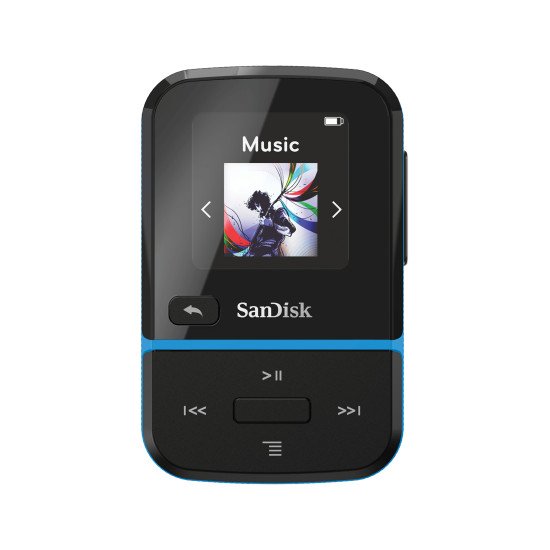 SanDisk Clip Sport Go Lecteur MP3 32 Go Bleu