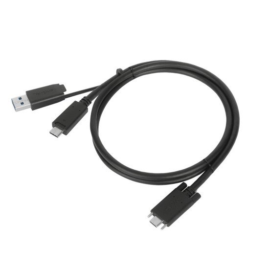 Targus ACC1133GLX câble USB 1 m USB 3.2 Gen 1 (3.1 Gen 1) USB C Noir