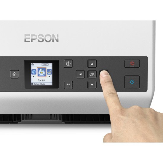 Epson WorkForce DS-870 Alimentation papier de scanner 600 x 600 DPI A3 Gris, Blanc