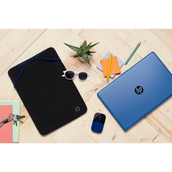 HP Housse de protection réversible pour ordinateur portable 15,6 pouces (bleu) HP Housse de protection réversible pour ordinateur portable 15,6 pouces (bleu)