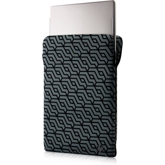 HP Housse de protection réversible pour ordinateur portable 15,6 pouces (motif géométrique)