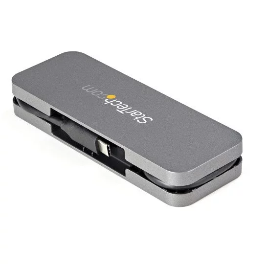 StarTech.com HB30CM3A1CB hub & concentrateur USB 3.2 Gen 1 (3.1 Gen 1) Type-C 5000 Mbit/s Noir, Gris StarTech.com HB30CM3A1CB hub & concentrateur USB 3.2 Gen 1 (3.1 Gen 1) Type-C 5000 Mbit/s Noir, Gris