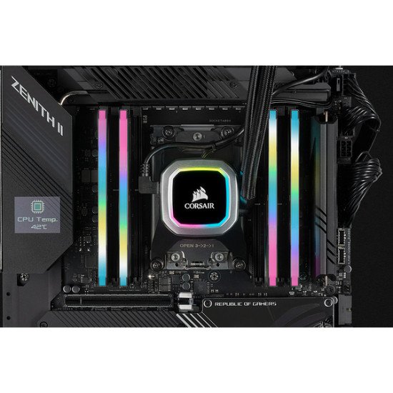 Corsair Vengeance CMH16GX4M2D3600C18 module de mémoire 16 Go 2 x 8 Go DDR4 3600 MHz Corsair Vengeance CMH16GX4M2D3600C18 module de mémoire 16 Go 2 x 8 Go DDR4 3600 MHz