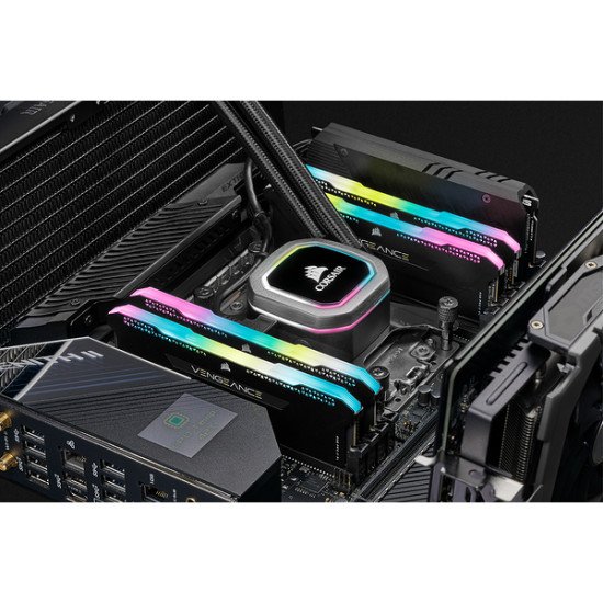 Corsair Vengeance CMH16GX4M2D3600C18 module de mémoire 16 Go 2 x 8 Go DDR4 3600 MHz Corsair Vengeance CMH16GX4M2D3600C18 module de mémoire 16 Go 2 x 8 Go DDR4 3600 MHz
