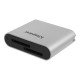 Kingston Technology Workflow SD Reader lecteur de carte mémoire USB 3.2 Gen 1 (3.1 Gen 1) Noir, Argent
