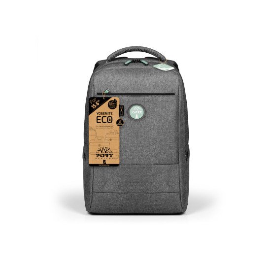 Port Designs YOSEMITE Eco XL sacoche d'ordinateurs portables 39,6 cm (15.6") Sac à dos Gris