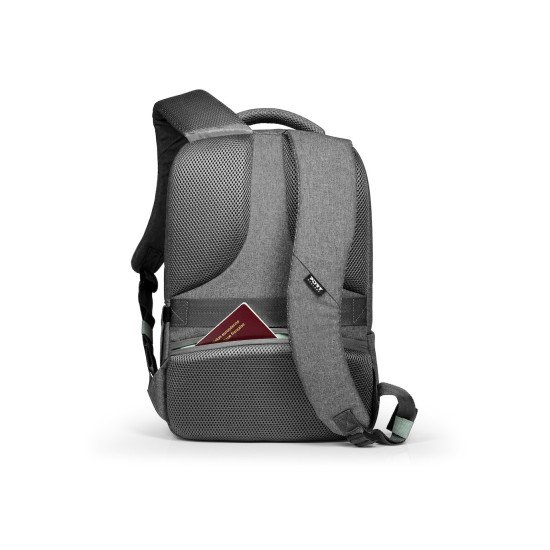 Port Designs YOSEMITE Eco XL sacoche d'ordinateurs portables 39,6 cm (15.6") Sac à dos Gris