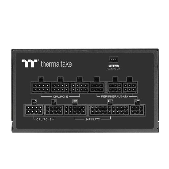 Thermaltake Toughpower GF2 ARGB 850W - TT Premium Edition unité d'alimentation d'énergie 24-pin ATX Noir Thermaltake Toughpower GF2 ARGB 850W - TT Premium Edition unité d'alimentation d'énergie 24-pin ATX Noir