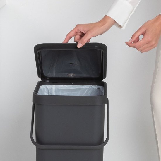 Brabantia SORT & GO RECYCLE BIN 40 L Rectangulaire Gris