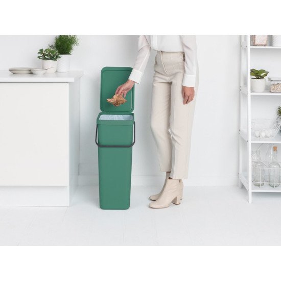 Brabantia Sort & Go 40 L Rectangulaire Vert Brabantia Sort & Go 40 L Rectangulaire Vert