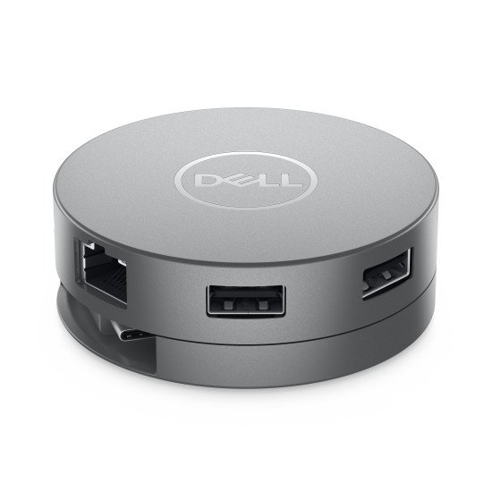 DELL DA310 Avec fil USB 3.2 Gen 2 (3.1 Gen 2) Type-C Argent