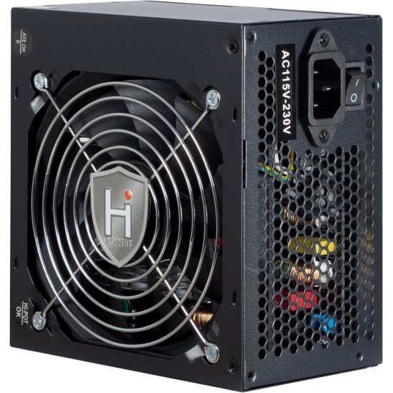 Inter-Tech HIPOWER SP-650 unité d'alimentation d'énergie 650 W 20+4 pin ATX ATX Noir