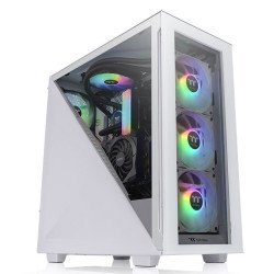 Thermaltake Divider 300 TG Snow ARGB Midi Tower Blanc