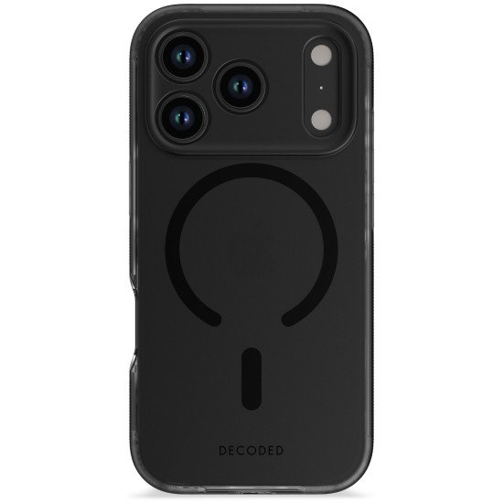 Decoded D26IPO17PBCT2FK coque de protection pour téléphones portables 16 cm (6.3") Housse Noir, Transparent