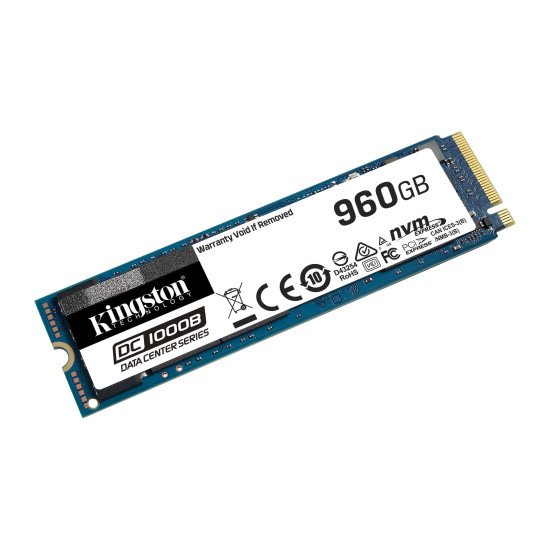 Kingston Technology DC1000B M.2 960 Go PCI Express 3.0 3D TLC NVMe Kingston Technology DC1000B M.2 960 Go PCI Express 3.0 3D TLC NVMe