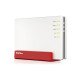 FRITZ!Box FRITZ! BOX 7583 VDSL routeur sans fil Gigabit Ethernet Bi-bande (2,4 GHz / 5 GHz) 4G Rouge, Blanc