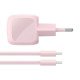 Belkin BoostCharge Ordinateur portable Rose Secteur Charge rapide Intérieure