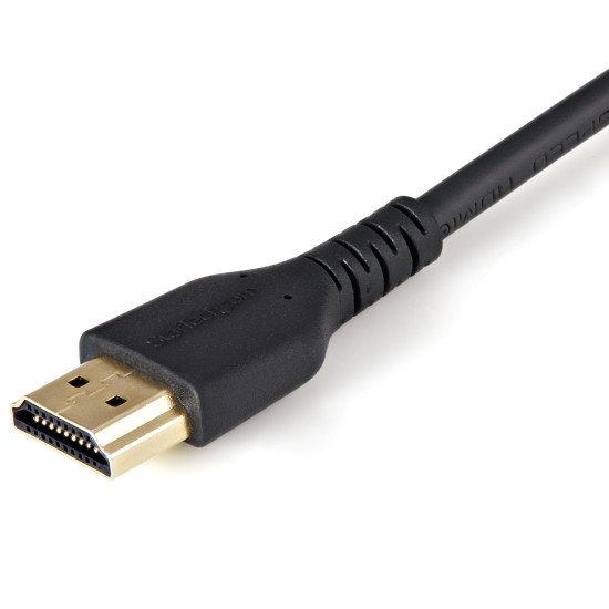 StarTech.com HDMM2MLS câble HDMI 2 m HDMI Type A (Standard) Noir