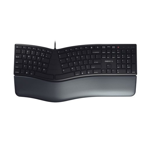 CHERRY KC 4500 ERGO clavier USB QWERTY Noir