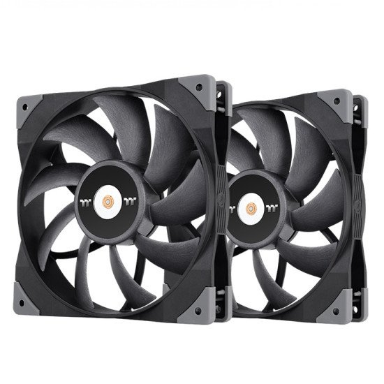 Thermaltake TOUGHFAN 14 Boitier PC Ventilateur 14 cm Noir 2 pièce(s) Thermaltake TOUGHFAN 14 Boitier PC Ventilateur 14 cm Noir 2 pièce(s)