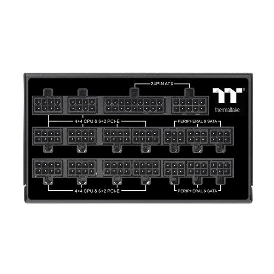 Thermaltake PS-TPD-1550FNFATE-1 unité d'alimentation d'énergie 1550 W 24-pin ATX ATX Noir