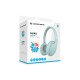 Conceptronic PARRIS04B casque Avec fil &sans fil Arceau Appels/Musique Bluetooth Bleu clair