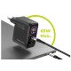 Mobile Origin MO-65WDCH-PW20 chargeur d'appareils mobiles Universel Noir Secteur Charge rapide Intérieure