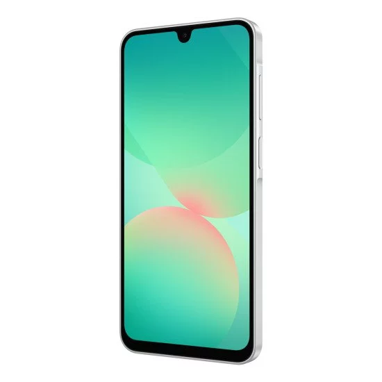 Samsung Galaxy A26 17 cm (6.7") Double SIM Android 15 5G USB Type-C 6 Go 128 Go 5000 mAh Blanc Samsung Galaxy A26 17 cm (6.7") Double SIM Android 15 5G USB Type-C 6 Go 128 Go 5000 mAh Blanc