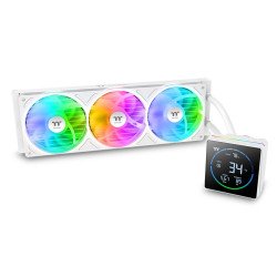 Thermaltake TH360-S V3 ARGB Processeur Refroidisseur de liquide tout-en-un 12 cm Noir, Blanc 1 pièce(s)