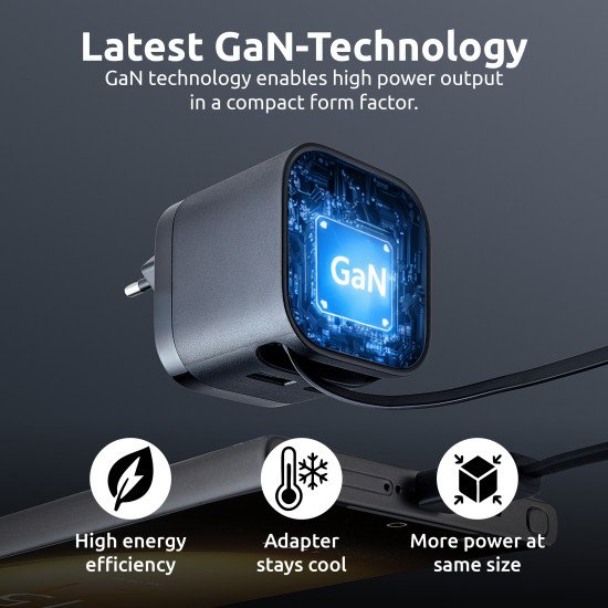 Intenso 7806520 adaptateur de puissance & onduleur Intérieure 65 W Noir