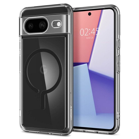 Spigen Cyrill Ultra Hybrid OneTap Ring coque de protection pour téléphones portables 15,7 cm (6.16") Housse Noir