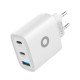 Mobile Origin MO13 Universel Blanc Secteur Charge rapide Intérieure