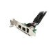 StarTech.com Carte FireWire Mini PCI Express 1394 2b 1a 3 ports