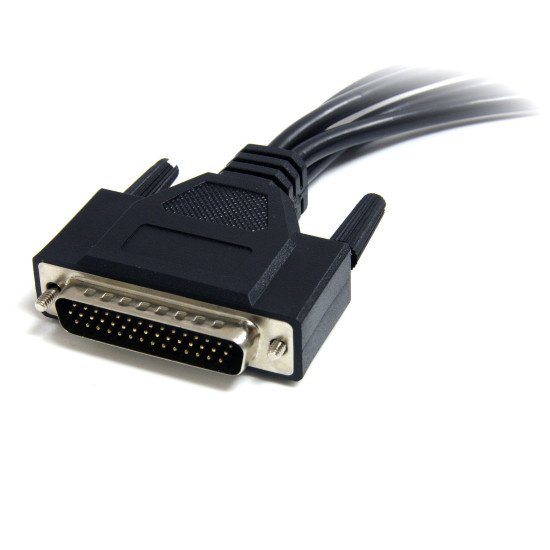 StarTech.com Carte PCI Express avec 4 Ports DB-9 RS232 - Adaptateur PCIe Série - UART 16550