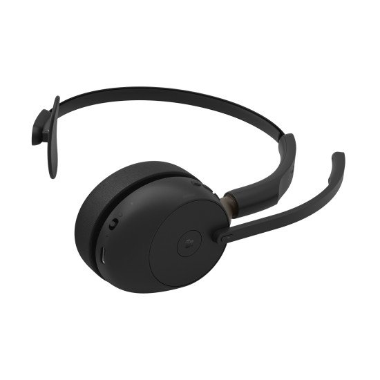 Jabra Evolve3 65 Casque Sans fil Arceau Bureau/Centre d'appels USB Type-A Bluetooth Noir