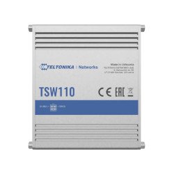 Teltonika TSW110 commutateur réseau Non-géré Gigabit Ethernet (10/100/1000) Connexion EthernetPOE Bleu, Gris
